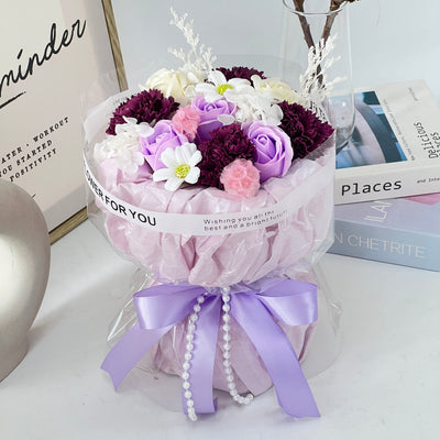 Heartfelt Bloom - Soap Flower Bouquet
