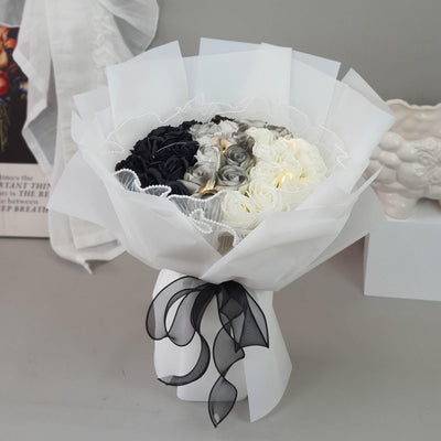 Poetic Love - Soap Flower Bouquet-Soap Flower-33 stalks-Mix-De Fairy Tales
