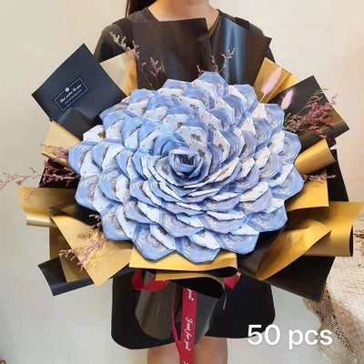 Prosperity Blossom - Money Flower Bouquet-Money Flower Bouquet-RM50.00-De Fairy Tales