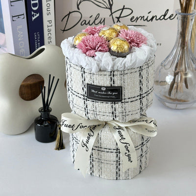Sweet Affection - Soap Flower Bouquet-Soap Flower-3 stalks-Pink-1-De Fairy Tales