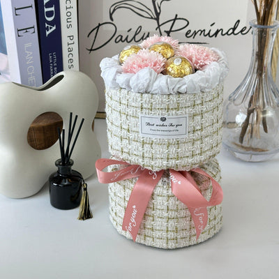 Sweet Affection - Soap Flower Bouquet-Soap Flower-3 stalks-Pink-2-De Fairy Tales