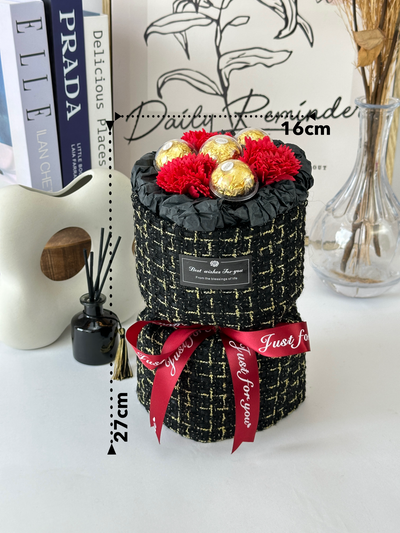 Sweet Affection - Soap Flower Bouquet-Soap Flower-3 stalks-Pink-1-De Fairy Tales