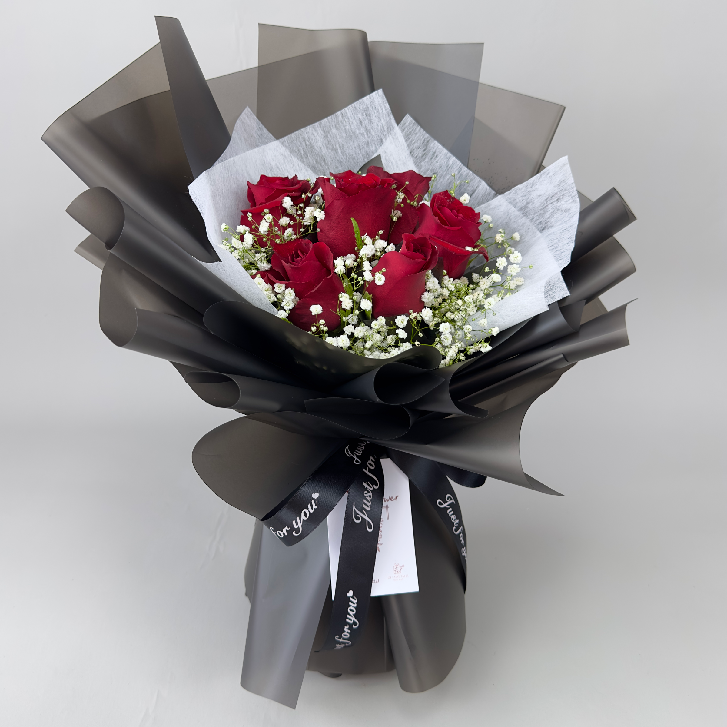 Tender Adoration - Fresh Flower Bouquet-Fresh Flower-6 stalks-Red-DeFairy Tales