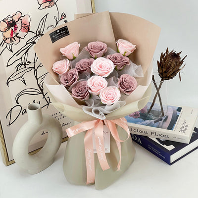 Zenith - Soap Flower Bouquet-Soap Flower-12 stalks-Mix-1-De Fairy Tales